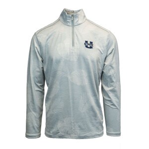 Tommy Bahama Gray Tropical U-State Men's 1/4-Zip